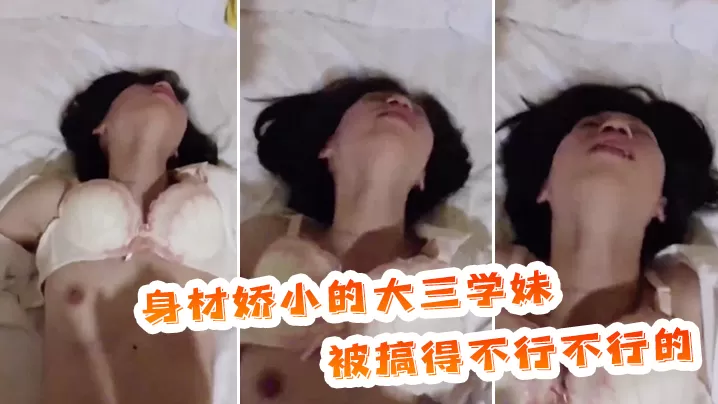 身材娇小的大三学妹,被搞得不行不行的,表情放荡!